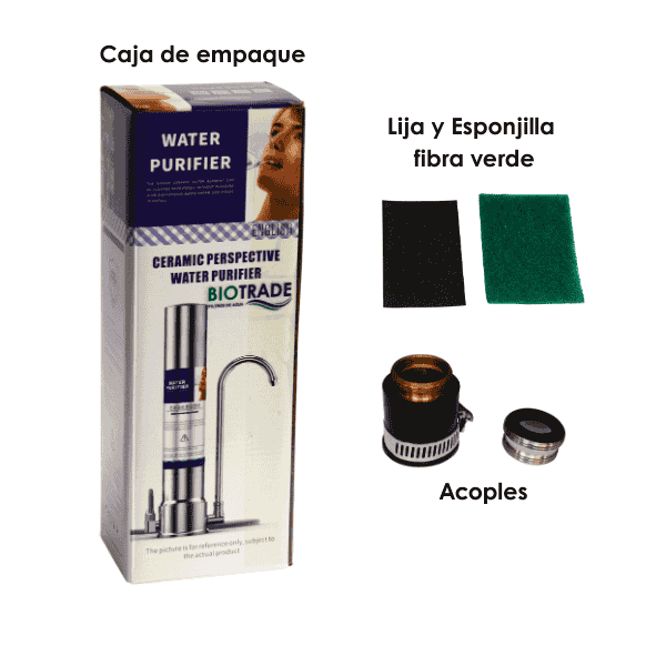 Purificador De Ultrafiltración En Acero 2 en 1 Biotrade SAS Filtros de agua - Image 4